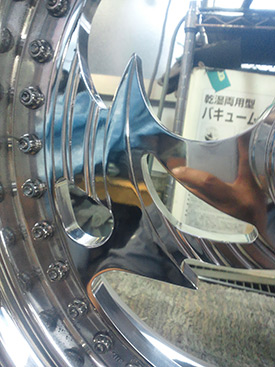 バイクのホイール